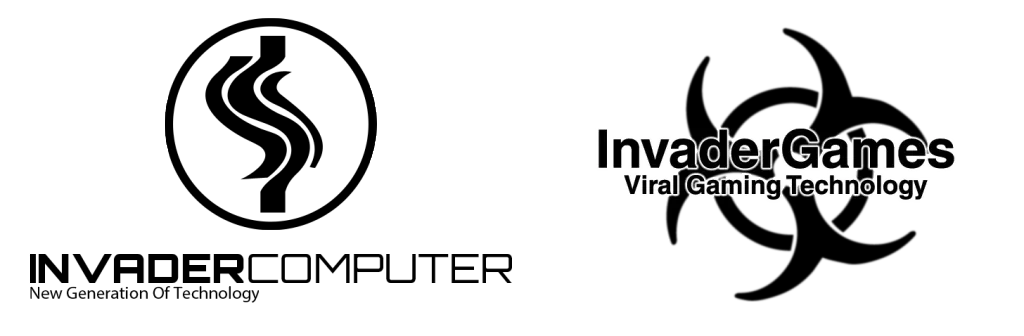 InvaderComputer and old InvaderGames logo